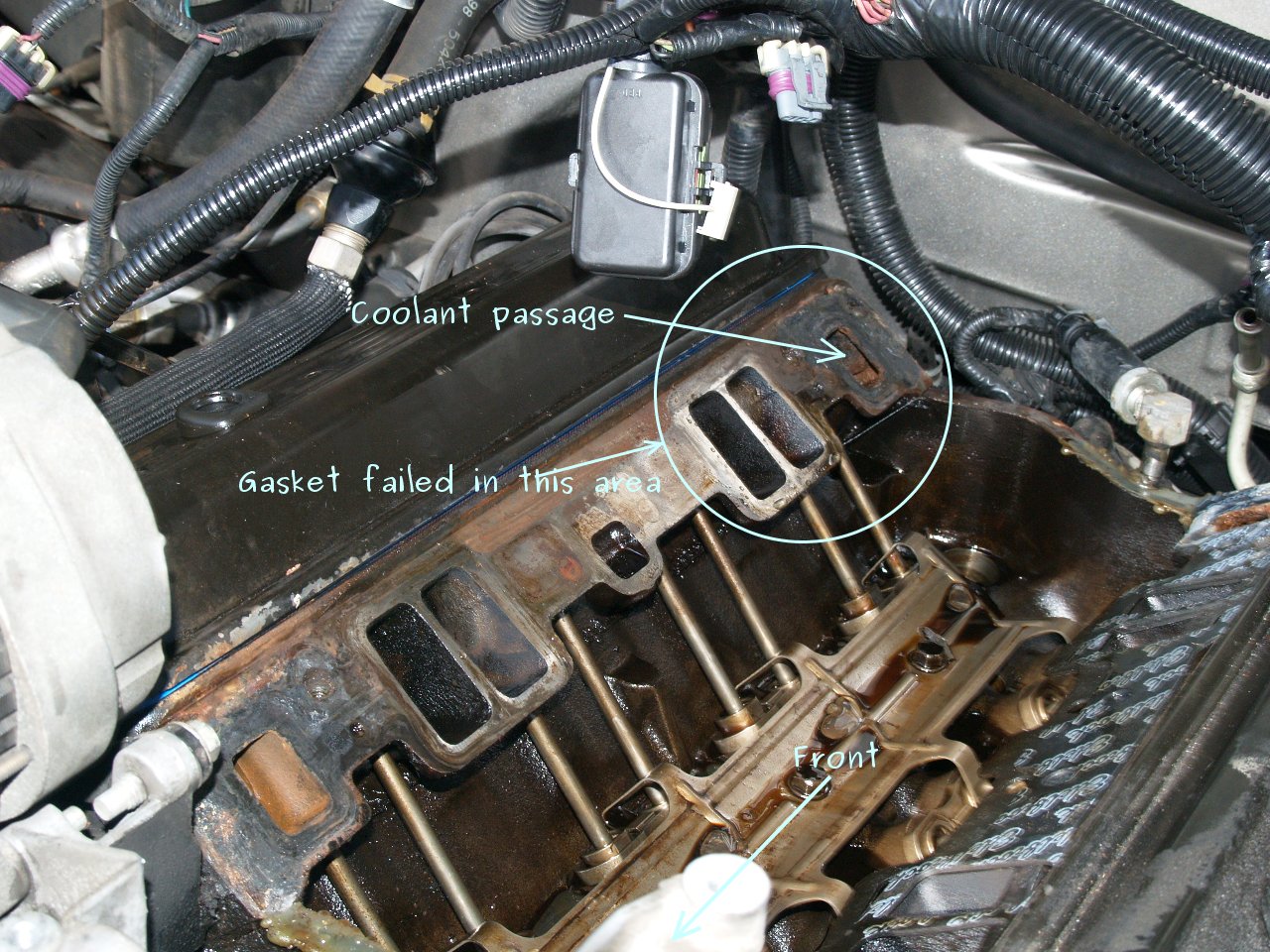 See P1A18 in engine